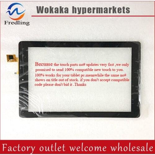 New Black 10.1inch Tablet PC Touch Screen Digitizer Touch Panel Sensor Glass Replacement F-WGJ10251-V2 Touch Glass