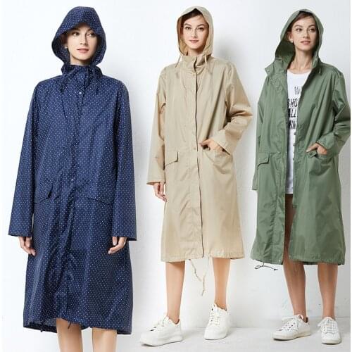 Japanese And Korean New Raincoat Female Adult Fashion One Piece Poncho Long Men Waterproof Windbreaker Light Outdoor Hiking Jack