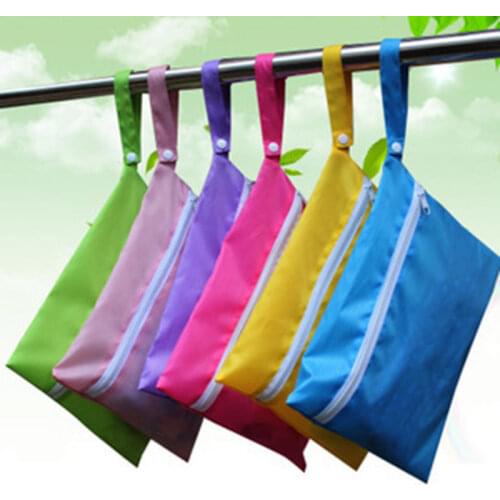 1Pcs Large Waterproof Baby Cloth Stroller Bag Nappy Clothes Toy Wet Diaper Bag Storage Case Stroller Accessories