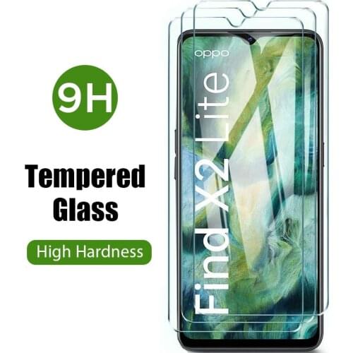 Protective Glass for OPPO A3 A5 (A5X) A7X 2020 Tempered Glass for OPPO A8 A9X A12e A31 (2020) Find X2 Lite