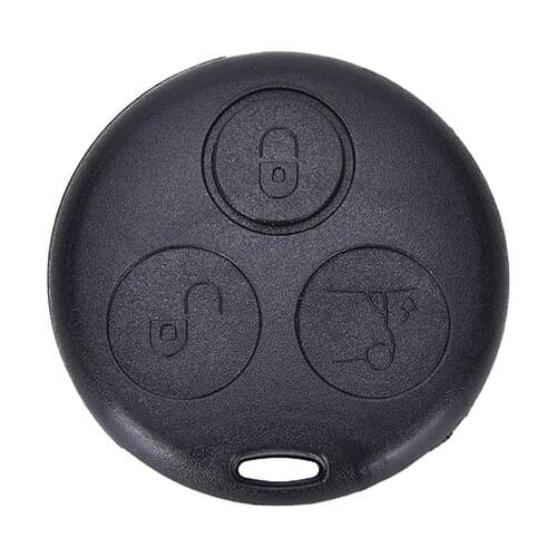 3 Button Remote Key Shell Case Replacement Fob for SMART Fortwo Mercedes Benz