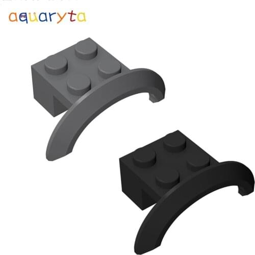 Aquaryta 30pcs Building Block Part Technology 4x2/2x2 Vehicle Wheel Arch Compatible 98282 DIY Particles Education Toy for Child