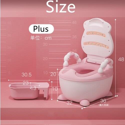 Boys and Girls Potty training Seat Childrens Pot Ergonomic Design Potty Chair Comfy Toilets Children Gift --Free Cleaning Brush