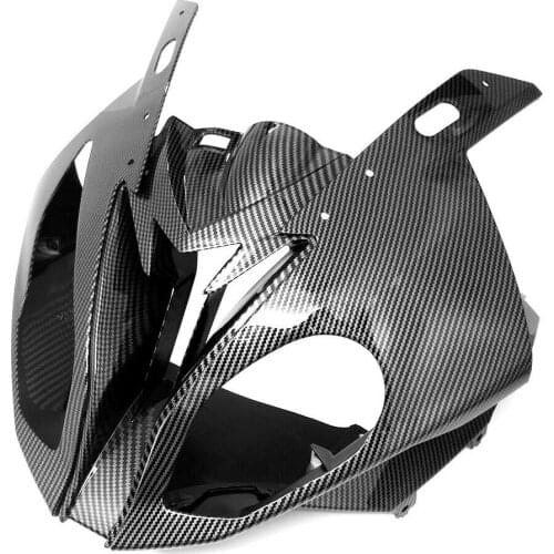For BMW S1000RR 2015-2019 Carbon Fiber Front Air Intake Ram Headlight Fairing