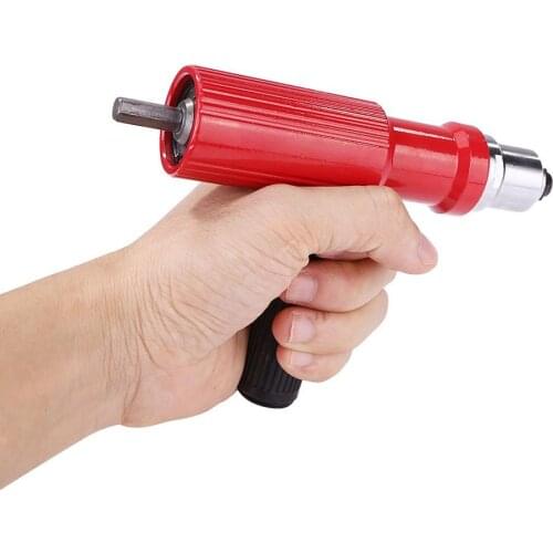 Electric Rivet Nut Gun Riveting Tool Cordless Insert Riveter Adapter Kit Handheld Riveter Adapter Kit For Power Tool Cordless In