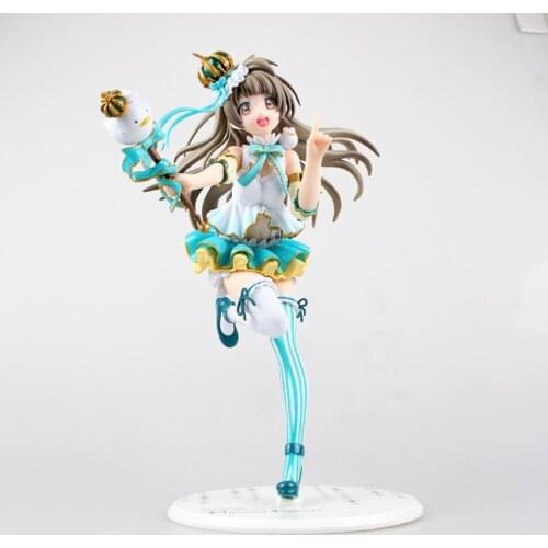 22cm Love Live Kotori Minami Snow Cool Action Figure Toys Collection Christmas Gift With Box Pvc Model Collection Japanese Anime
