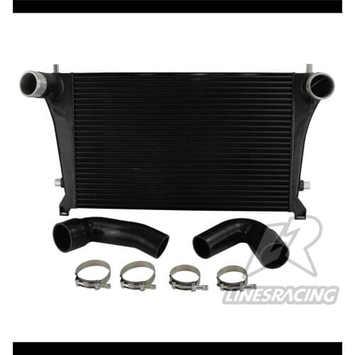 70MM Competition Intercooler Fit For MK7 GTI Golf R VAG 1.8T 2.0T 8V A3 S3 Inlets