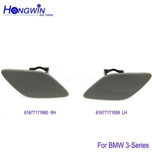 Headlight Washer Cover Cap Lamp Flap Bumper Trim Fit For BBMW 3-Series E92 Coupe E93 Convertible 328i 335i 61677171659