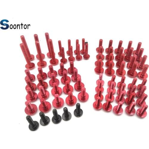 Motorcycle Fairing Bolts Kit Screws Nuts For YAMAHA RADIAN FZ700 GENESIS Kawasaki H2R ZZR ZX1400 S VeRsion ZX10R