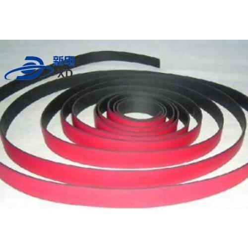 Fireproof intumescent rubber strip door rubber