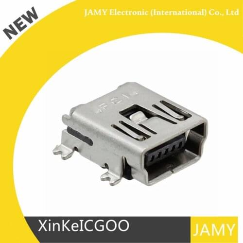 Original 100pcs 10033526-N3212LF CONN MINI USB RCPT RA TYPE B SMD