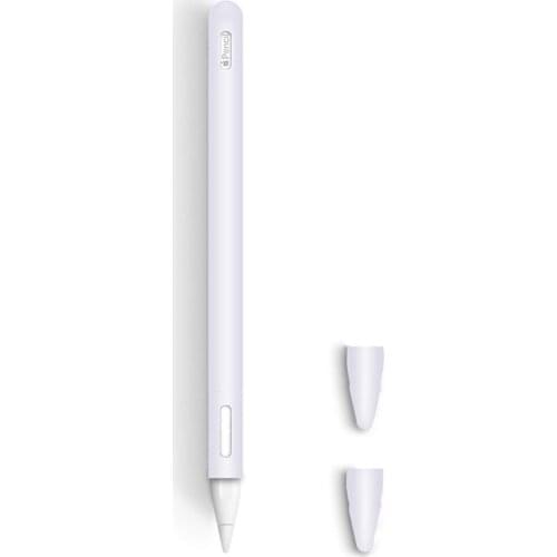 Portable Soft Silicone Case For Apple ipad pro Pencil 2 2nd holder Pencil Case Tablet Touch Stylus Pen Protective Cover Pouch