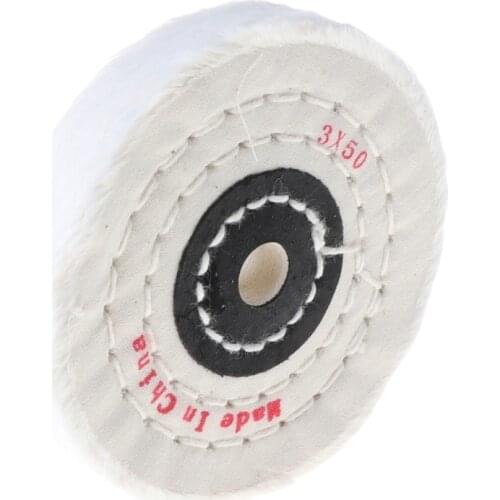 3'' Cloth Buffing Polishing Wheel Buffer Polish Jewelry Grinder Pad Handcraft Dropship