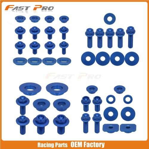 Motocycle Dirt Bike Plastic Body Parts Bolt Screws For YAMAHA WR250 WR450 YZ250F YZ450F WR YZF 250 450