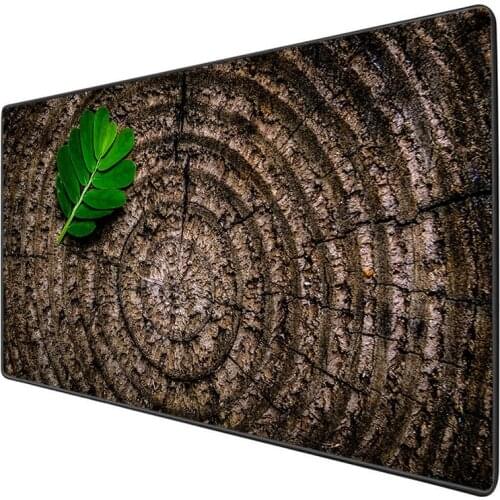 XGZ Tree Wood Texture Mouse Pad HD Printing Table Mat Pc Notebook Keyboard Pad Large Game Mouse Pad Support To Map Customization