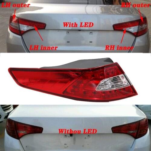 1pcs Rear Brake Light Tail Light For KIA K5 2011 2012 2013 Stop light tail lamp taillight taillamp