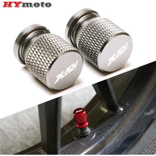 With Logo X-ADV For Honda X-ADV750 X-ADV150 XADV 750 150 Motorcycle CNC Accessories Wheel Tire Valve Stem Caps Airtight Cover