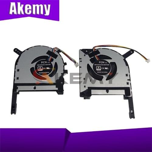 Laptop replacement part for asus tuf a15 fa506i fa506iv fa506ii fa506ih a17 fa706 fa706ii fa706iu portable cpu & gpu cooling fan