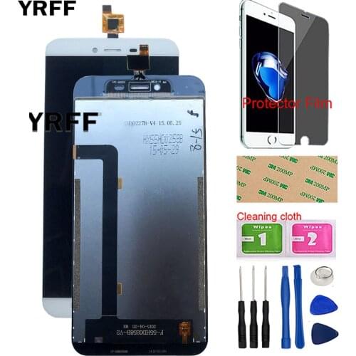 Touch Screen LCD Display For Cubot X10 LCD Display With Touch Screen Lens Sensor Completly Assembly Tools Protector Film