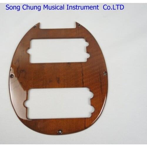 1pcs solid maple wood pickguard for 5 String MM Electric Bass Guitar #536