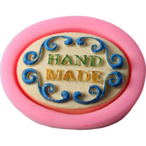 3D Oval Shape Design Handmade DIY Silicone Mold Soap Mold Fondant Cake Decorating Tools Soap Making Cake Mold