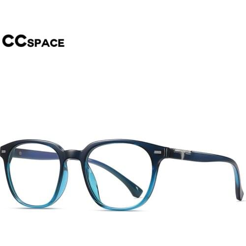 49321 TR90 Anti Blue Glasses Frames Retro Men Women Optical Fashion Computer Glasses