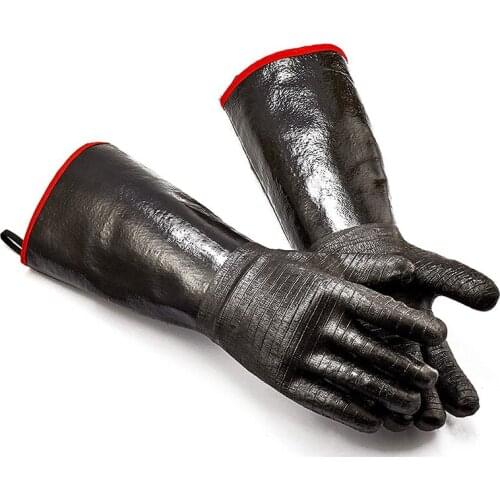 Promotion! BBQ Gloves - Grill, Cooking Barbecue Gloves, for Handling Heat Food Right on Your Fryer, Grill or Oven. Waterproof, H