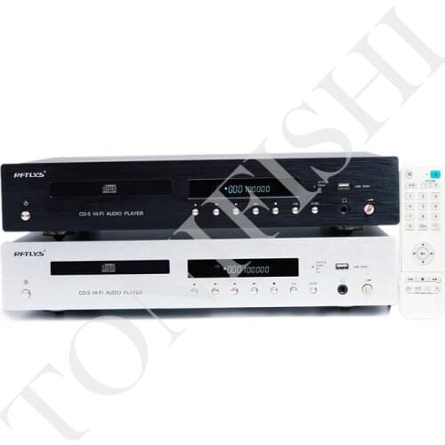 RFTLYS CD5 XLR CD Player & PCM5102 DAC Bleutooth Receiver USB Disk Reader Decoder Balanced output Headphone Remote Control
