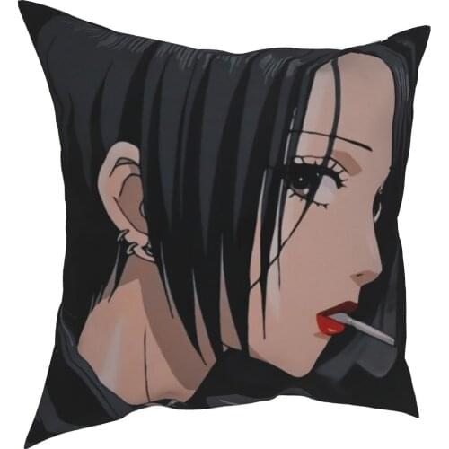 Nana Osaki Pillowcase Printing Polyester Cushion Cover Decoration Anime Throw Pillow Case Cover Home Square 40*40cm