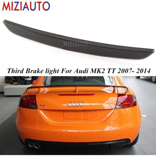 MIZIAUTO High Brake Lamp Third Brake Light For Audi MK2 TT 2007-2014 Turn Signal Light Stop Rear Brake Qarning Lamp Car Styling