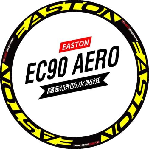 EASTON EC90 AERO 55 Wheel Set Sticker Road Bike Carbon Knife Ring Wheel Bicycle Sticker Easton 50