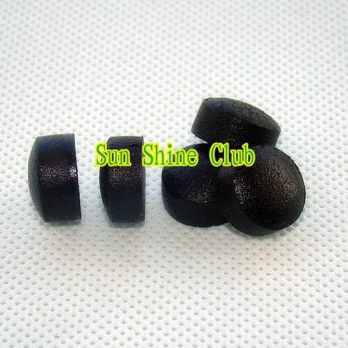 Xmlivet 20pcs/lot Professional Water Buffalo Jump and Break Cue Tips in 13/14mm Dark coffee mono-layer billiards pool cue tips