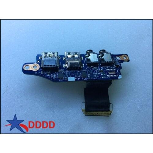 Original For Dell FOR Alienware 15 R2 USB AUDIO PORT BOARD LS-B758P Test OK
