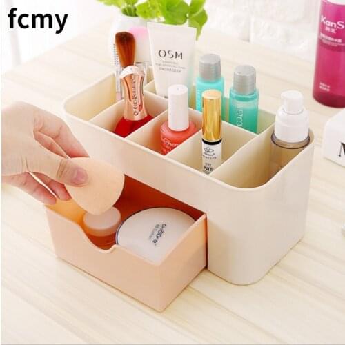 Plastic Cosmetic Storage Box Drawer Organizer Rangement Cuisine Home Storage Drawers Stationery Organizer Pencil Case Pen Holder