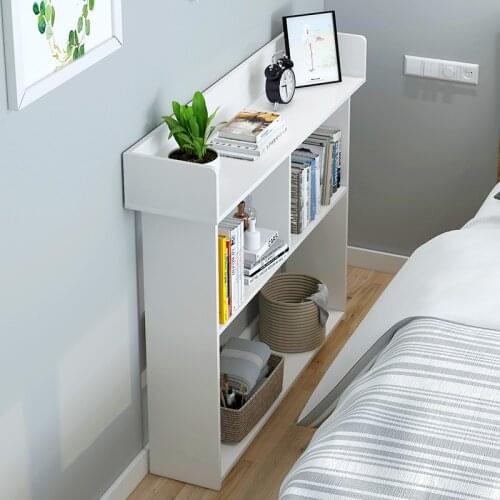 Bedside Shelf Living Room Sofa Side Frame Bedroom Crevice Shelf Bedside Table Bed End Bed Side Cabinet Gap Cabinet Night Stand