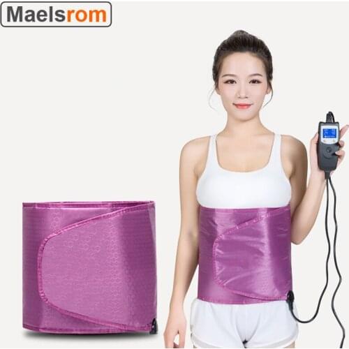 Red Light Therapy Belt Infrared Heating Hot Compress Waist Slimming Belt Fat Burning Weight Loss 40-80 Celsius Degree