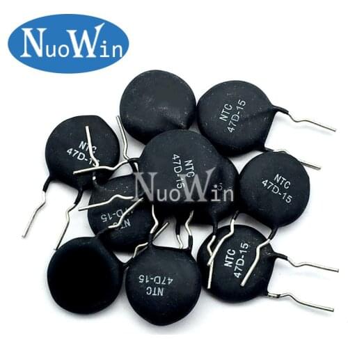 10pcs Thermistor Thermal Resistor NTC 47D-15