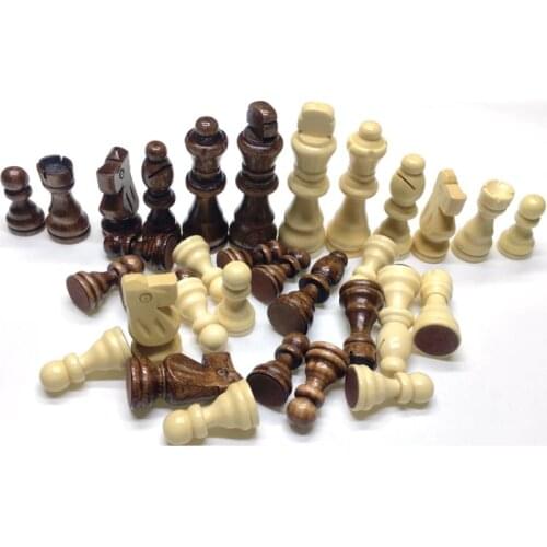 Foreign Trade Hot Sale 3-inch Chess Pieces, Wooden Chess Pieces, Chess Pieces Accessories