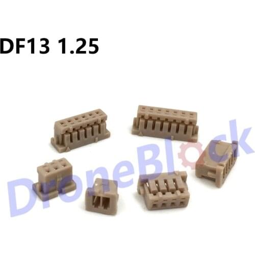 20 Pcs/ a lot DF13 1.25 Plug connector Pixhawk/PX4/apm2.x GPS Bluetooth Telemetry OSD power module airspeed