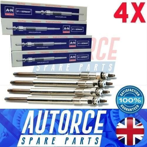 4X FORD FOCUS KUGA MONDEO FIESTA S-MAX B-MAX C-MAX ECOSPORT TO HEATER GLOW PLUGS 5960 E6, 5960 K6 , 96 865 043 80 ,AV6Q 6M090 BA