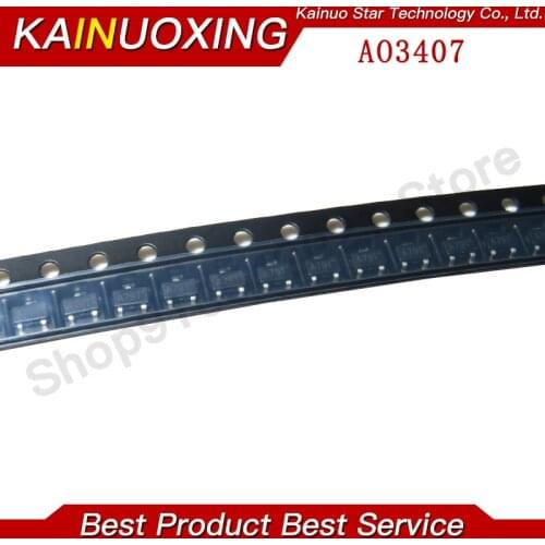 50pcs AO3407 3407 SOT23-3 MOSFET A79T MOSFT P-Ch -30V -3.6A 64mOhm MOS field effect transistor new and original