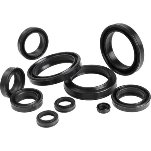 [PDR type] C- shaped piston rod dustproof cylinder seal ring PDU two-way nitrile oil seal wear-resistant pneumatic seal