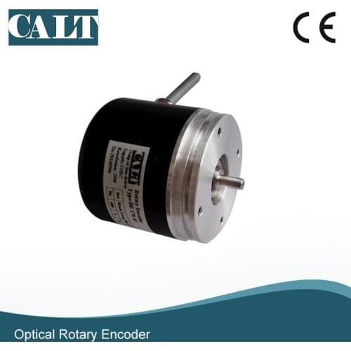CALT 58mm outer 5mm solid shaft 2500 pulse resolution BE-178 A5 rotary incremental encoder line driver with groove