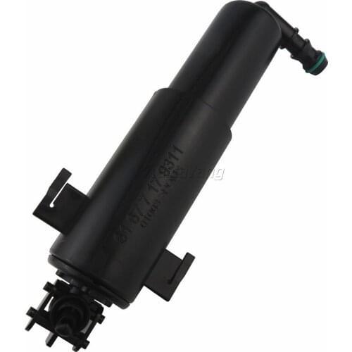 For BMW 3Series E90 E91 E92 E93 2006-2011 Windscreen Wipers Headlamp Nozzle L/R Front Bumper Headlight Spray 61677179311