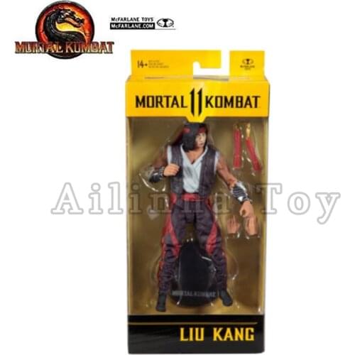 McFARLANE 7inches Action Figure Mortal Kombat XI Liu Kang Anime Model For Gift Free Shipping
