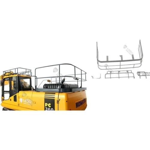 Mud head of 1 / 14 scale construction machinery model hydraulic excavator protective guard for LESU AC360