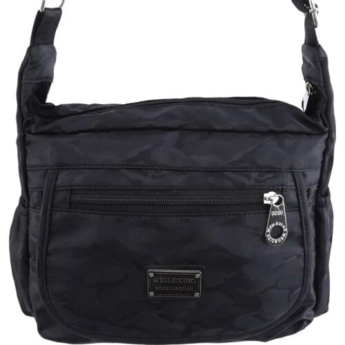 Multi-Functional Womens Shoulder Bag High Quality Durable Waterproof Light Nylon Fabric Messenger Bag Female Camouflage Handbag