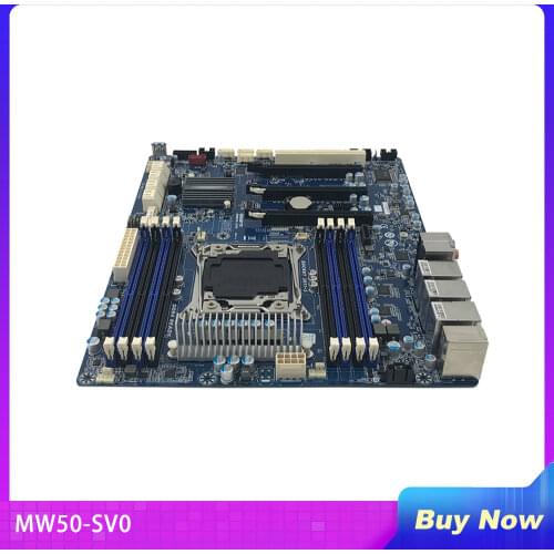 MW50-SV0 For Gigabyte Server Motherboard MW50-SV0 LSI X99 LGA2011 C612 Fully Tested
