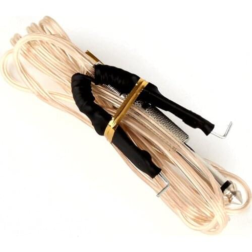 High Quality 1pcs Clip Cord Power Tattoo Hook for Tattoo Machine Set Kits Foot Switch Set Pedal Wire Stainless Steel