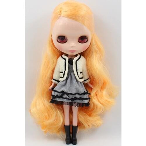 Clothes For 1/6 Blyth ICY Licca dolls 2 Pieces Lace Dress and Coat high quality toy gift